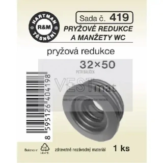 Sada redukce 32x50, pryž