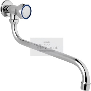 Nástěnná baterie na studenou vodu, ramínko 300 mm