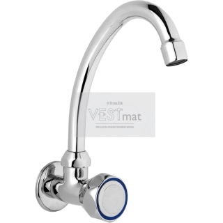 Nástěnná baterie na studenou vodu, ramínko 300 mm