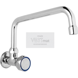 Nástěnná baterie na studenou vodu, ramínko 300 mm