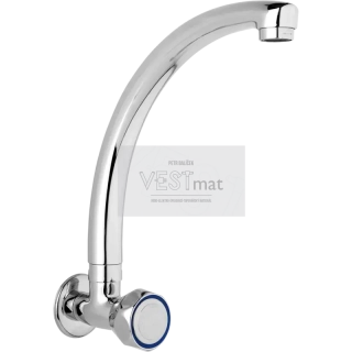 Nástěnná baterie na studenou vodu, ramínko 200 mm