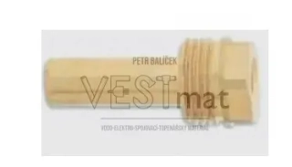 Prodloužená jímka k teploměrům,1/2" - 50 mm,mosaz