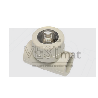 PPR T kus 32 x 1/2" x 32 vnitřní kovový závit