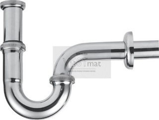 Umyvadlový sifon 5/4", odpad 32mm, chrom