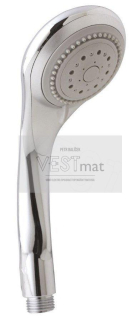 Ruční masážní sprcha, 5 režimů sprchování, průměr 80mm, ABS/chrom