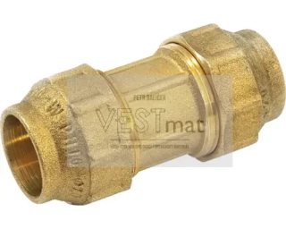 Spojka přímá BO 25x25, mosaz, voda, plyn, GENERAL 