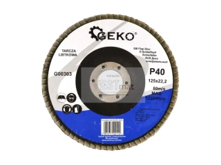 Lamelový kotouč 125mm, P40 GEKO