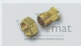 TIEMME připojovací šroubení 3/4" x 1/2" k vodoměrům (sada)