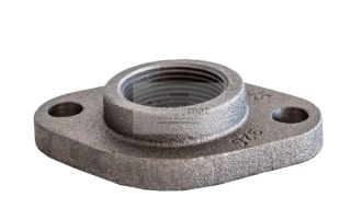 Příruba 1" oválná 20SVA - 25SVA rozteč 75mm