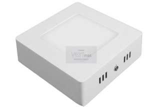 PS6 LED panel 6W přisazený čtverec 115x115mm, Denní bílá