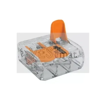 WAGO 221-413 svorka bezšroubová 3pól, vodič do 4mm2
