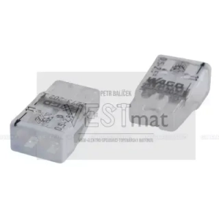 WAGO 2273-202 svorka bezšroubová 2pól, vodič do 2,5mm2