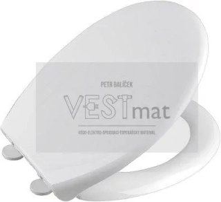 SOFIA WC sedátko, Soft Close, bílá