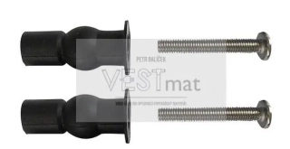 Alternativní uchycení s rozpínací hmoždinkou k WC sedátkům