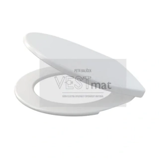 Sedátko klozetové A60 Antibacterial pro ANIMO, ECCO, LYRA, bílá