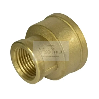 Mosazný nátrubek redukovaný 1"1/4 x 1"