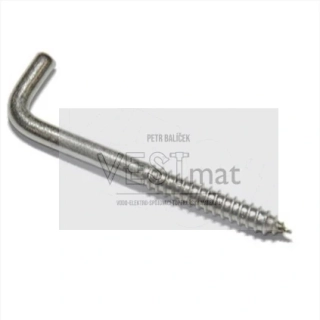 Skoba s vrutem 30mm nerez