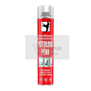 Pěna Vysokoexpanzní montážní Den Braven pistolová 750 ml