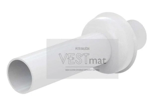 trubka s rozetou, průměr 40 mm (k sifonu)