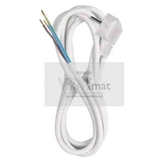 Flexo 86 3107-3-1/5 H05VV-F 3x1 bílá uhlová 5m