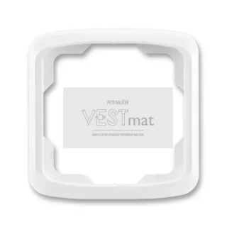 rámeček 3901A-B10 B Tango bílá