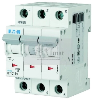 jistič PL7-B16/3 10kA