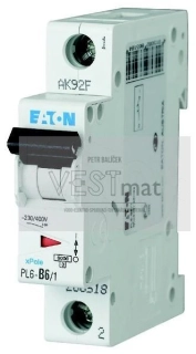 jistič PL6-B6/1 6kA