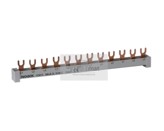lišta propojovací BBU 3L 10 M12 EC 3P 10mm2/12mod. vidlička