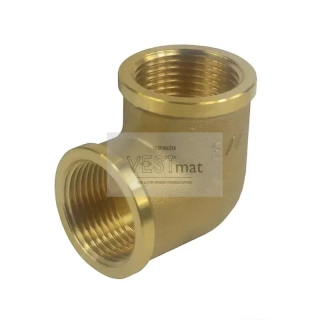 Mosazné koleno MM (FF) 3/8"