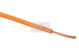 vodič H05V-K 0,75 oranžový (CYA)