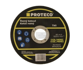 kotouč řezný keramický 125 x 1,2 x 22 mm na kov a na nerezovou ocel