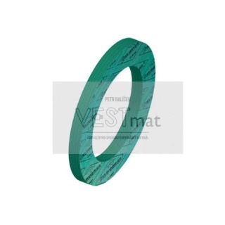 Těsnění ploché 3/4" 24 / 16 × 2 pro nerezovou trubku Merabell DN15, mosaz