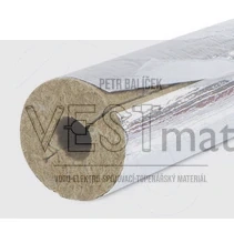Izolace potrubní CONEL FLEX WOOL 28-20 mm, minerální vlna, Al fólie
