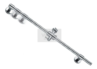 Sprchová tyč průměr 20 mm, délka 700 mm, nastavitelná, kovová