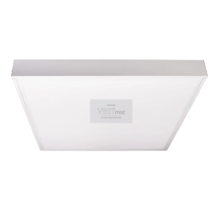 Rám LED panelu 60x60cm 65mm pro přisazení bílý