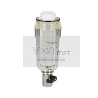 Jímka průhledná filtru se sítkem a kostrou sítka pro FF06 pro R 3/4"-5/4" a FK06 pro 1"-5/4"