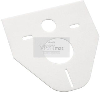 Zvukoizolační podložka pro závěsné WC