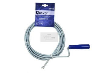 Pero protahovací na čištění odpadů, 5m x O 9mm GEKO