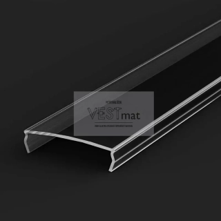 Difuzor C2 pro ALU profily, Nacvakávací čirý 2m