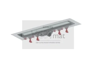 Sprchový žlab SAT Project 75 cm lesk SATZLAB80