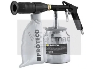 pistole pískovací pneumatická s nástavci