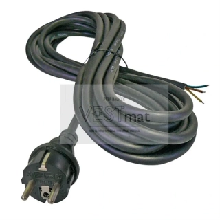 flexo 3x1/3m V302 913109-1-1/3 pryžový (H05RR-F) černá rovná