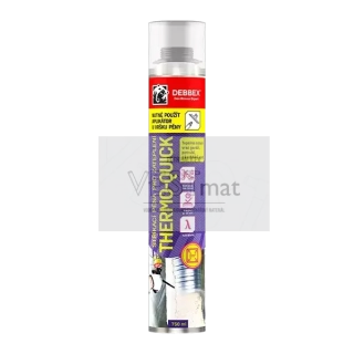 Stříkací pěna pro zateplení izolace THERMO-QUICK 750ml DEBBEX