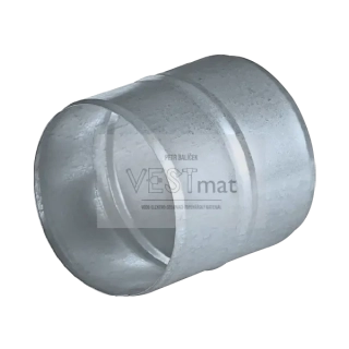 Hadicová spojka plná - kov 125mm