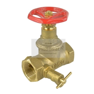 Klum Ventil uzavírací, s odvodněním, 3/4"