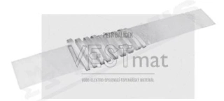 deska ZD 01 zemnící s páskem 2000x250