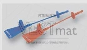 Plomba PL-95-M na vodu, červená