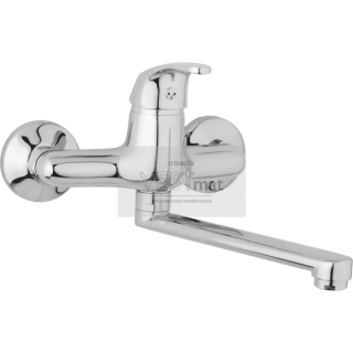 Nástěnná dřezová a umyvadlová baterie SLIM, rozteč 150 mm, ramínko 300 mm