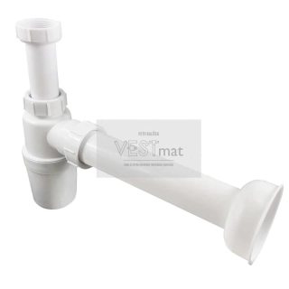 Klum Sifon bez pilety s maticí 5/4"x 40 mm umyvadlový