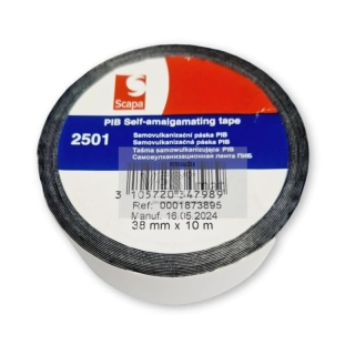 páska izolační PIB 38x10 černá (2.502) 